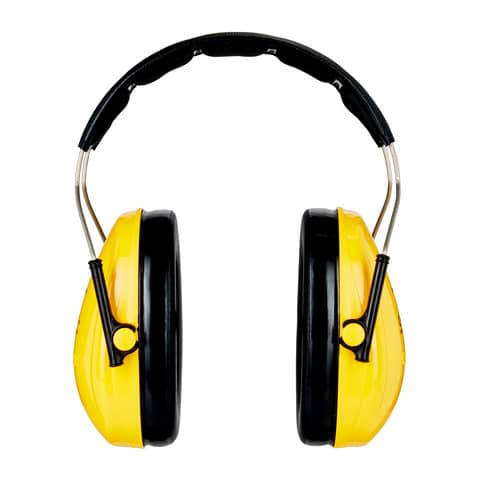 Cuffie auricolari 3M Peltor™ giallo 27 dB Optime I